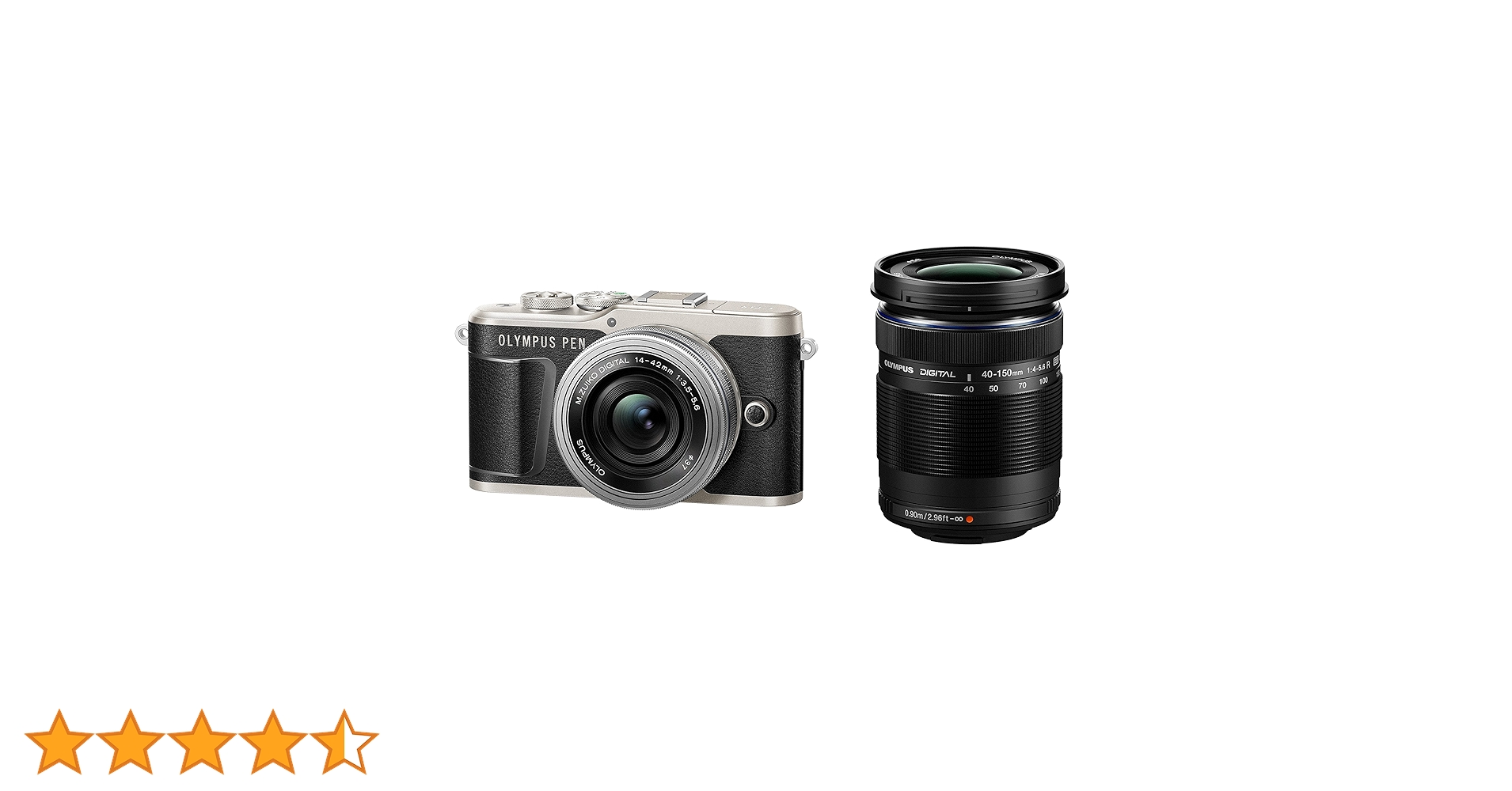 OLYMPUS PEN E-PL9 ミラーレス一眼 ブラック　レザーカバー付き penblack.jpg